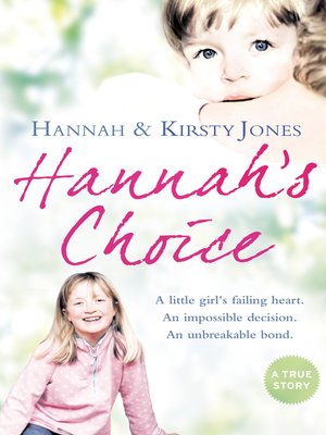 cover image of Hannah's Choice